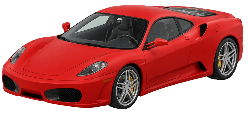Ferrari – KI-generierte Seitenansicht