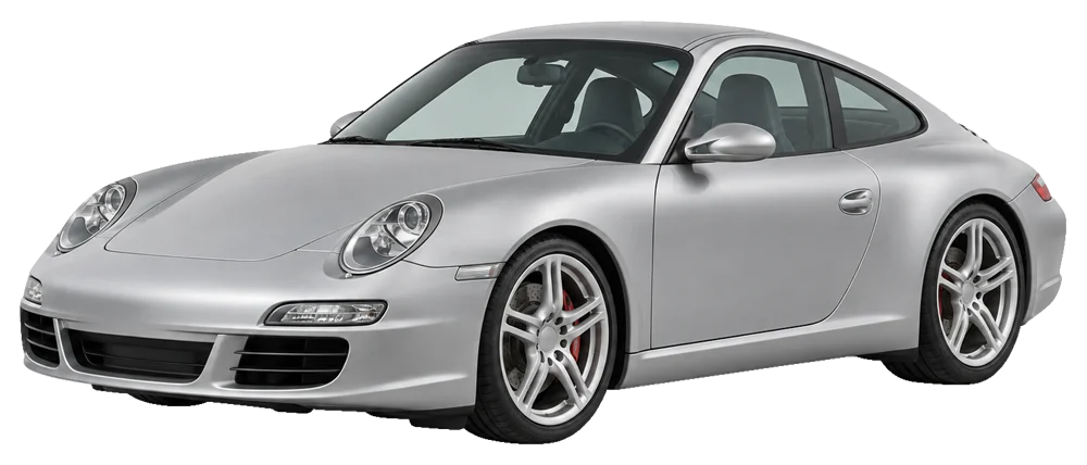 Porsche – KI-generierte Seitenansicht