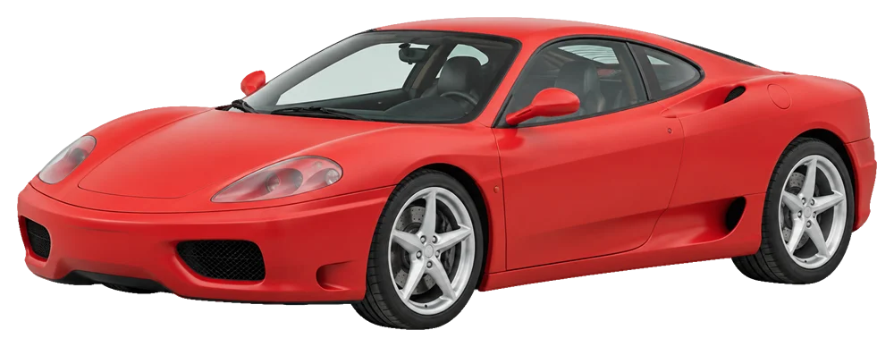 Ferrari 360 – KI-generierte Seitenansicht
