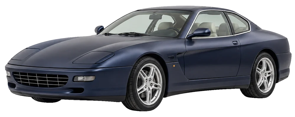 Ferrari 456 – KI-generierte Seitenansicht
