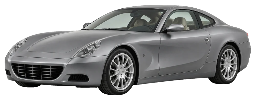 Ferrari 612 – KI-generierte Seitenansicht