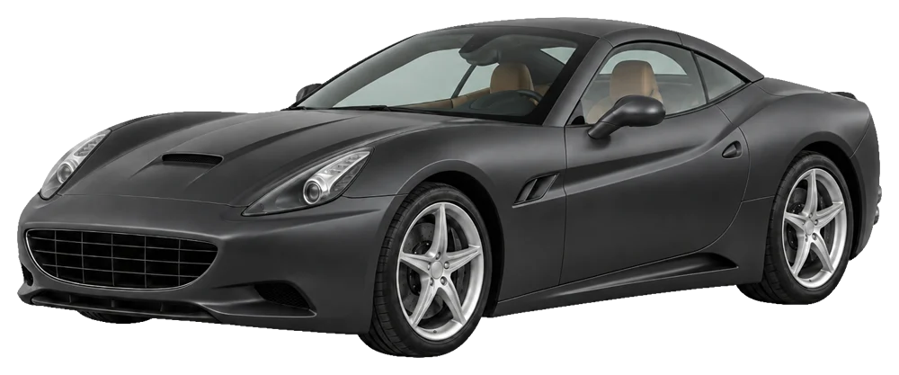 Ferrari California – KI-generierte Seitenansicht