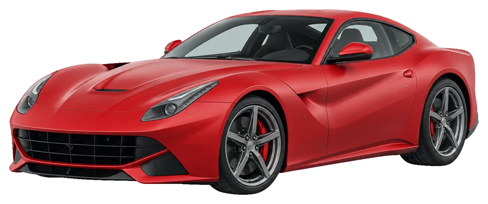 Ferrari F12 – KI-generierte Seitenansicht