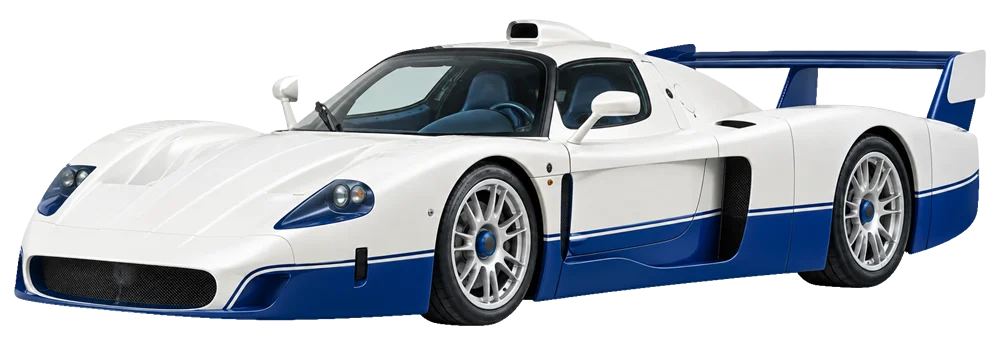 Maserati MC12 – KI-generierte Seitenansicht