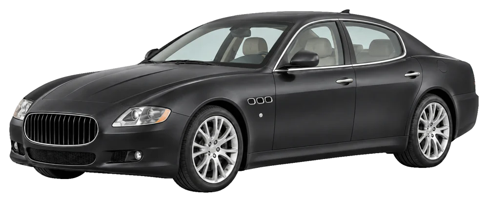 Maserati Quattroporte – KI-generierte Seitenansicht
